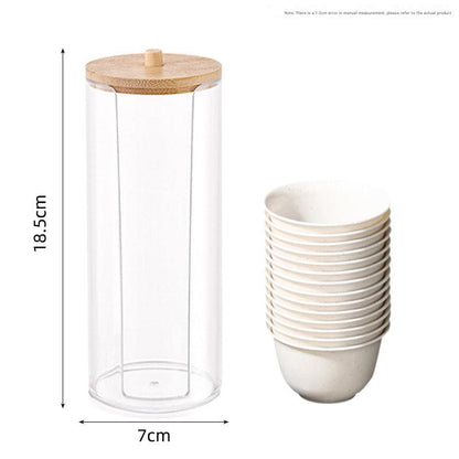 Disposable rice husk tea cup image 6