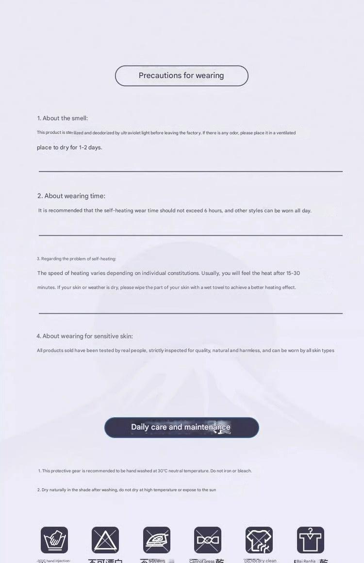 Graphene heating knee brace side view