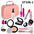Luxury Pink Leather Bag 13-Piece Set + Hot Stamping Gift Box