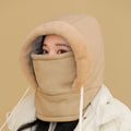 Thick Cycling Hat Khaki