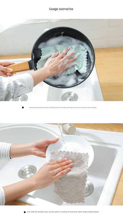 Eco-friendly reusable dish cloth