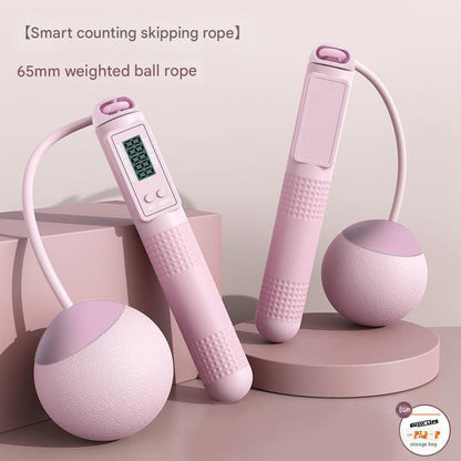 Smart Weighted Jump Rope in Use