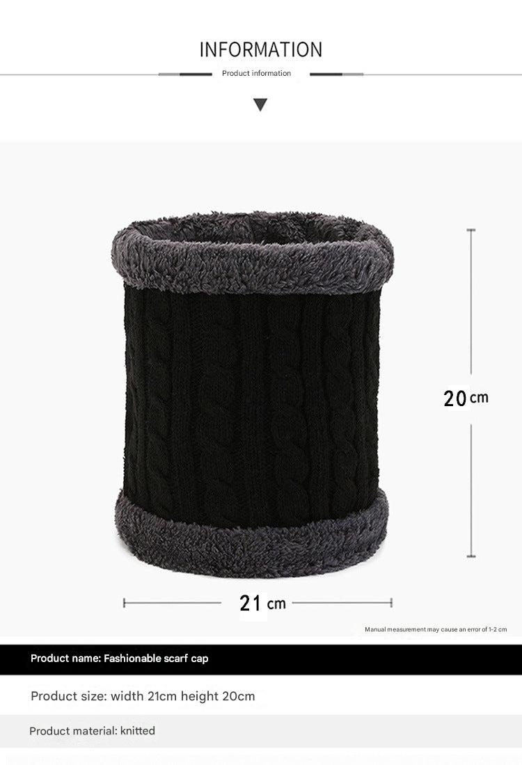 Knitted Neck Warmer Style Variation