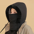 Thick Cycling Hat Black