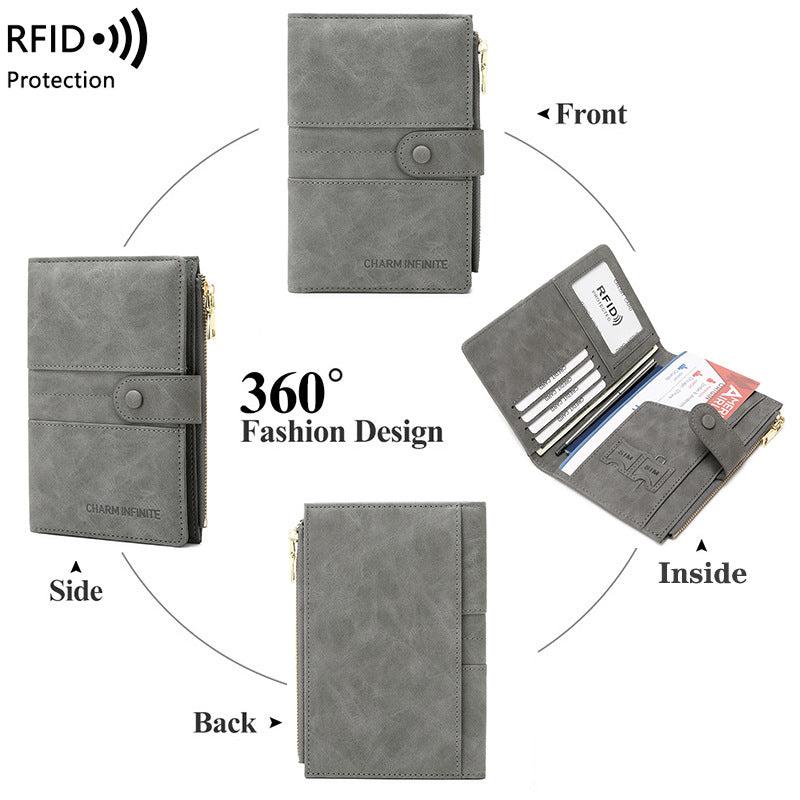 RFID passport holder in coffee