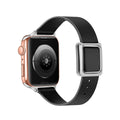 Black (silver buckle)