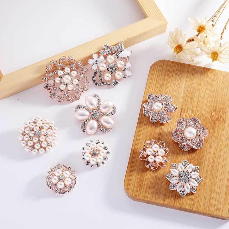 decorative brooch on handbag image 5