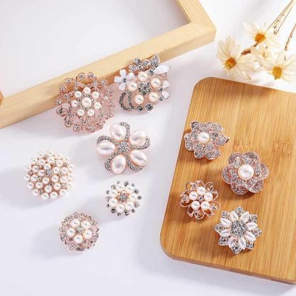 decorative brooch on handbag image 5