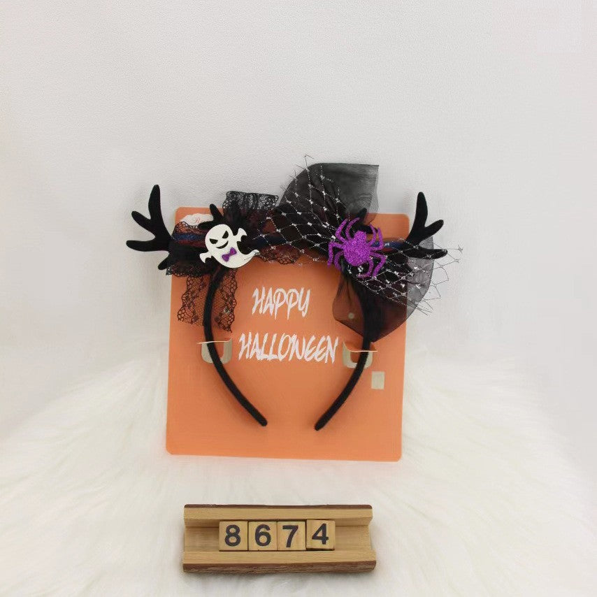 Spooky Costume Headbands for Halloween Celebrations