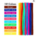 Mixed Macaron Colors (Approx. 100 sticks) (Pack of 1)