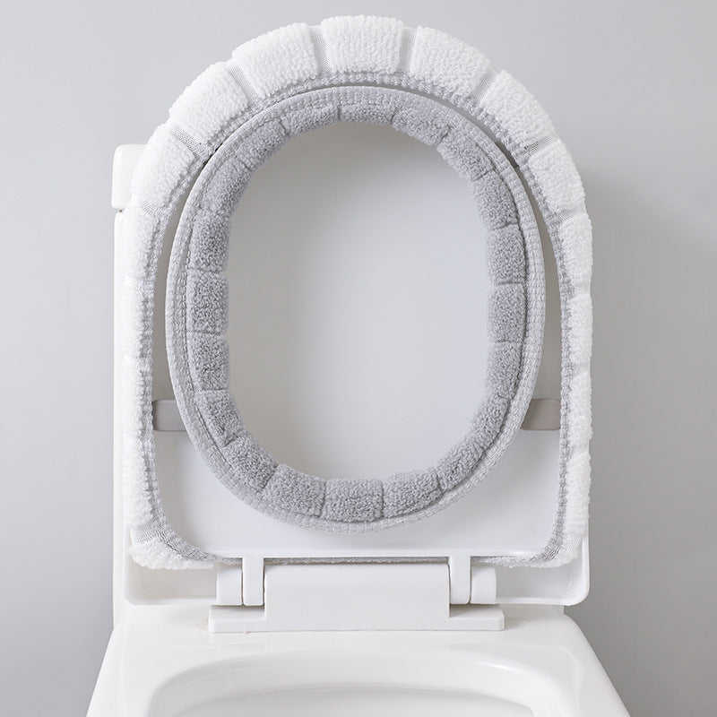 Standard fit toilet seat cover in various colors