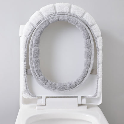 Standard fit toilet seat cover in various colors
