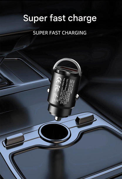 CE certified mini car charger for fast charging