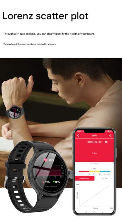 Bluetooth smartwatch displaying music control feature