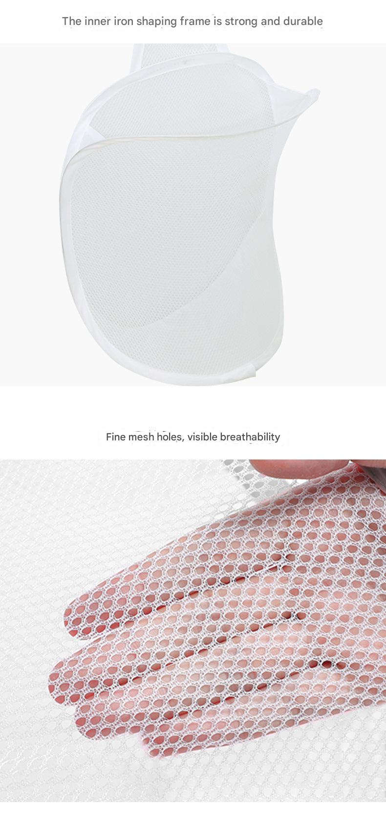 Easy to clean collapsible laundry bin for storage