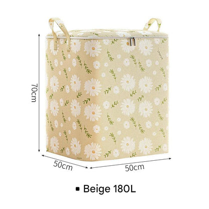Cube-style storage bag for home organization