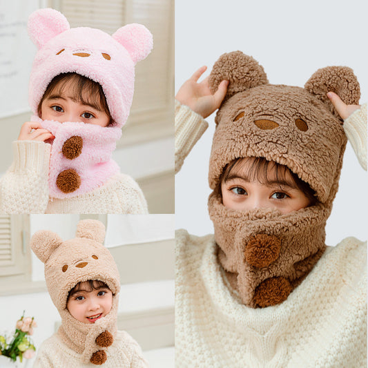 Kids scarf hat set for outdoor play - image 6