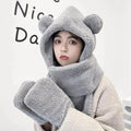 Bear Three-Piece Set Gray