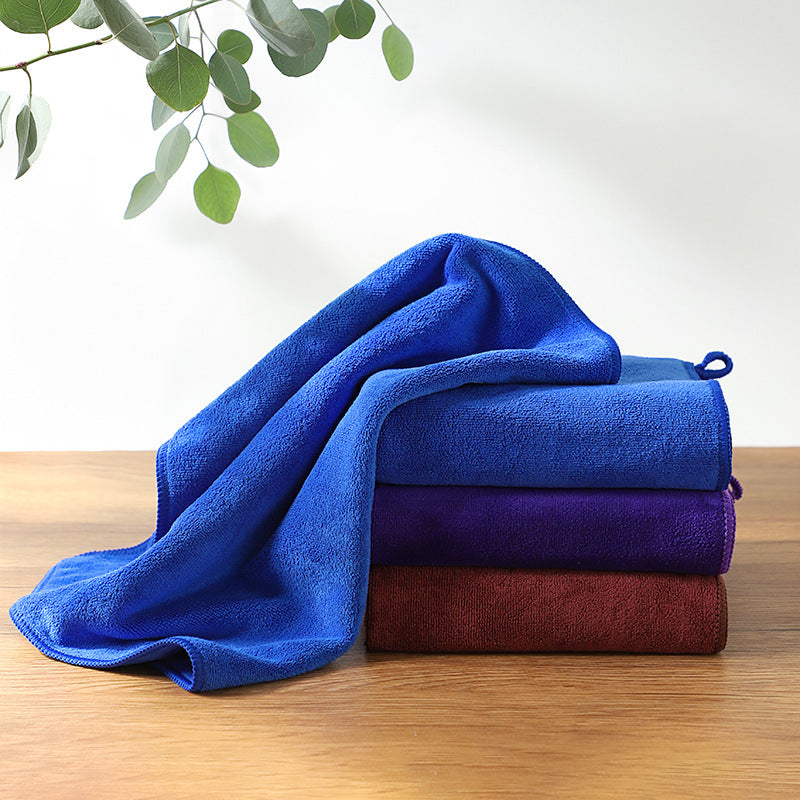 Microfiber cloth in a stack