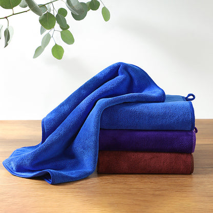 Microfiber cloth in a stack