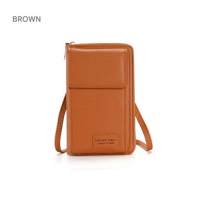 Women phone wallet bag green