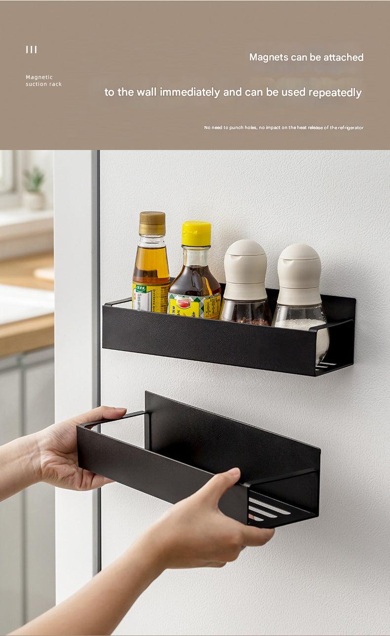 Vertical kitchen storage rack