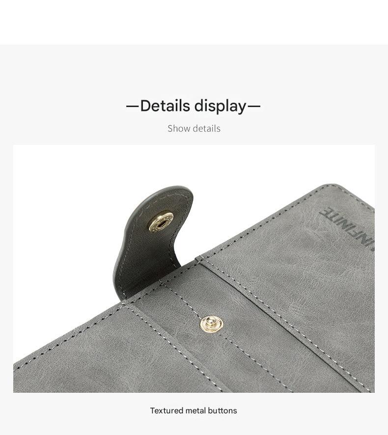 RFID passport holder in pink