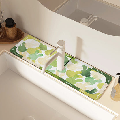 Silica Gel Water Tap Drain Mat Image 8