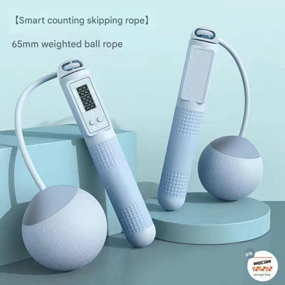 Smart Weighted Jump Rope Side View