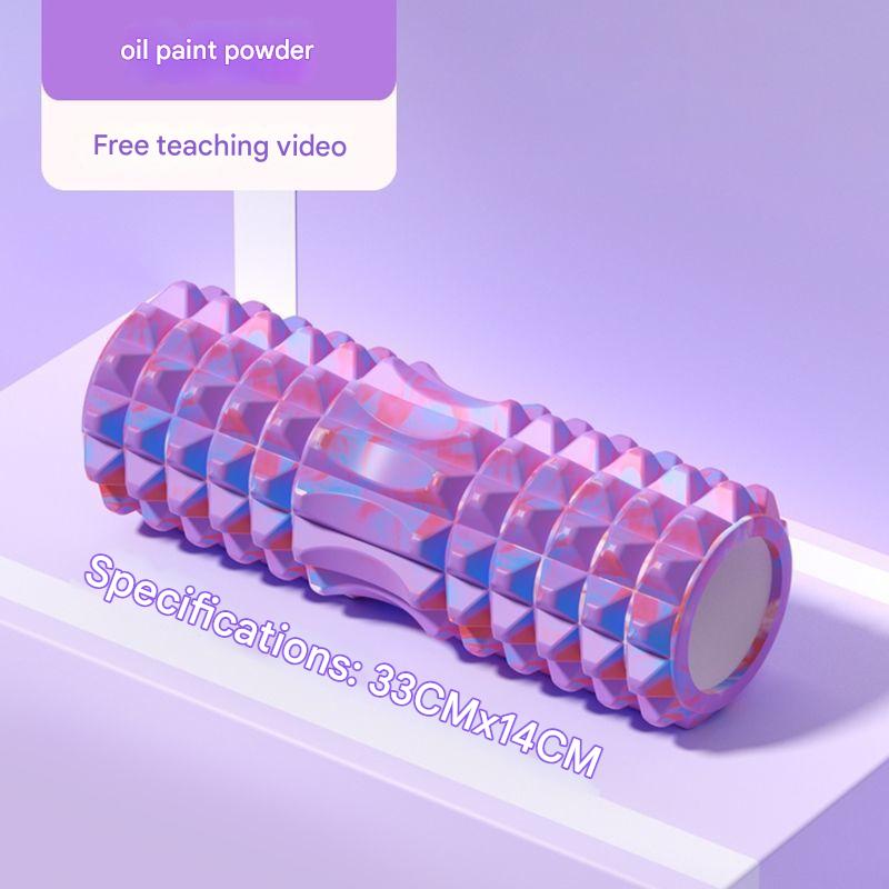Hollow design foam roller for deep tissue massage