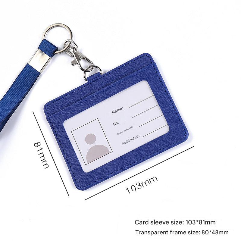 Card holder showcasing different color options for versatility