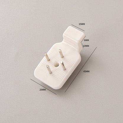 Durable plastic hooks for picture frames