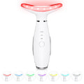 KKS-836 Seven Color Light EMS Neck Massager White