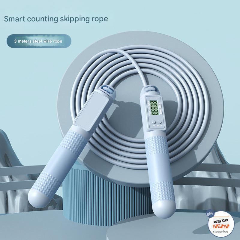 Smart Weighted Jump Rope Front View