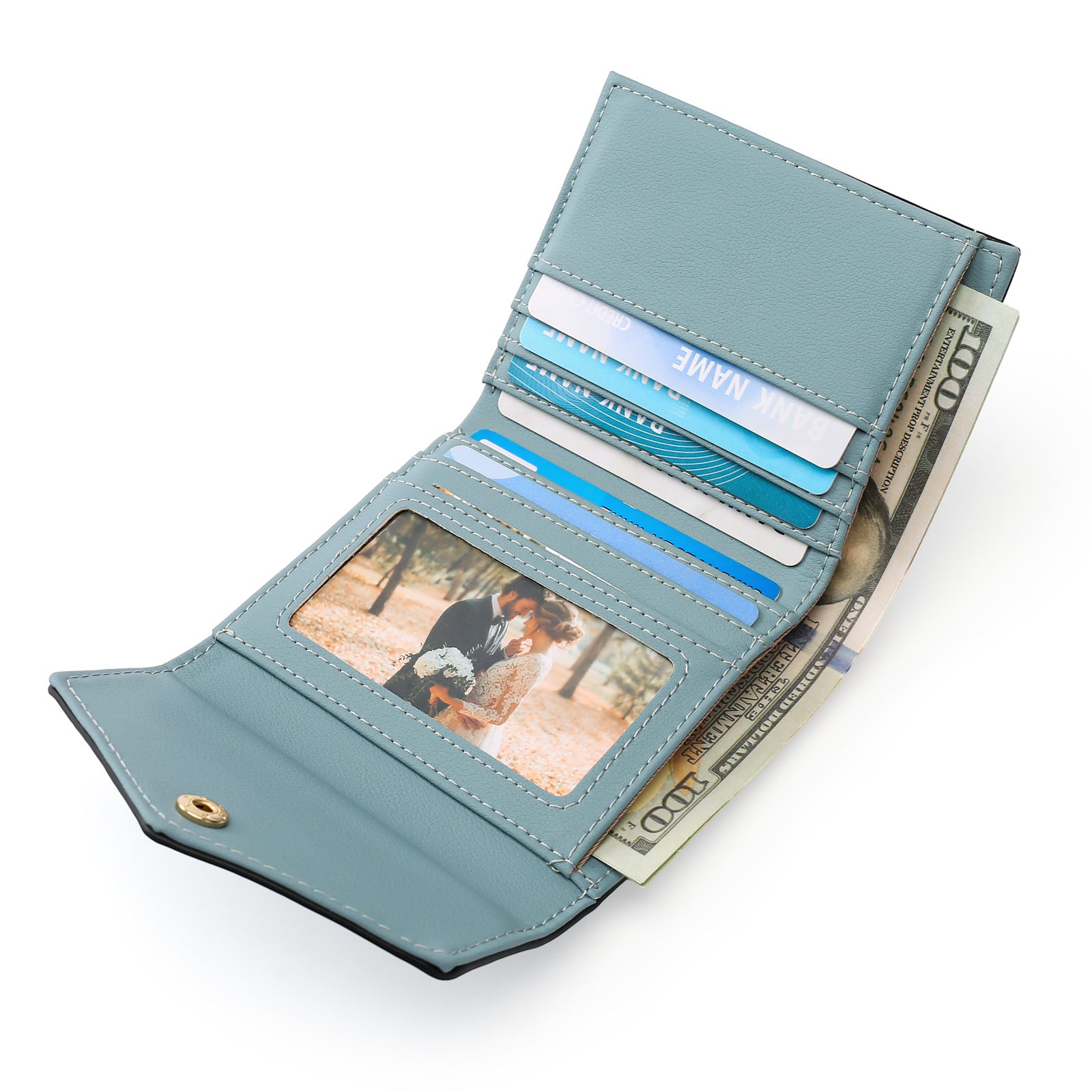 Multi-color women's wallet stylish