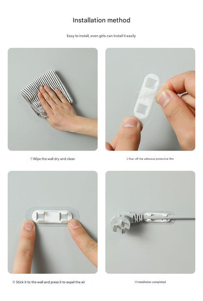 High-Adhesion Self-Adhesive Cable Clip 1