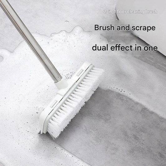 Close-up of hard bristles on cleaning brush