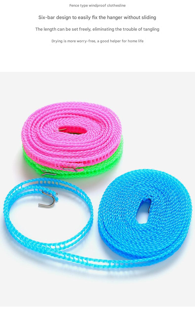 Foldable clothesline for small spaces