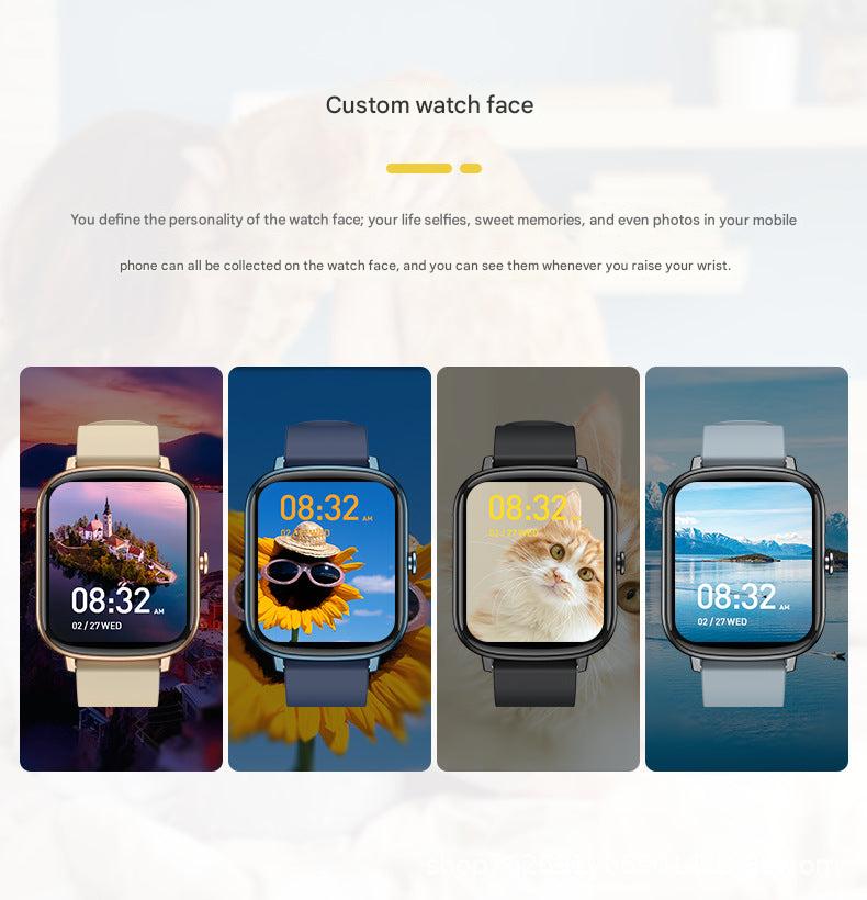 P55 Smartwatch functionality demonstration