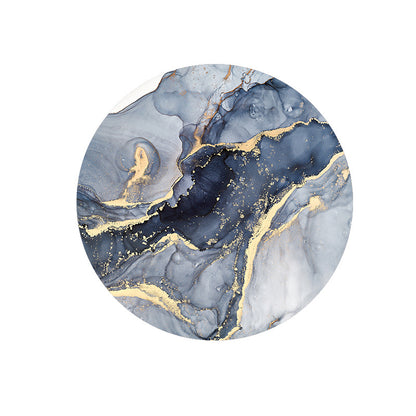 Diatomaceous coaster with floral design