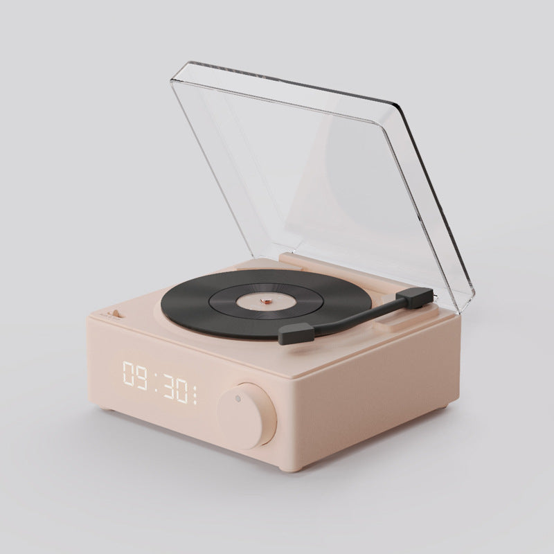 Retro Bluetooth Clock Speaker Image 3