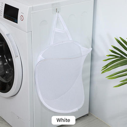 Modern laundry basket in compact size