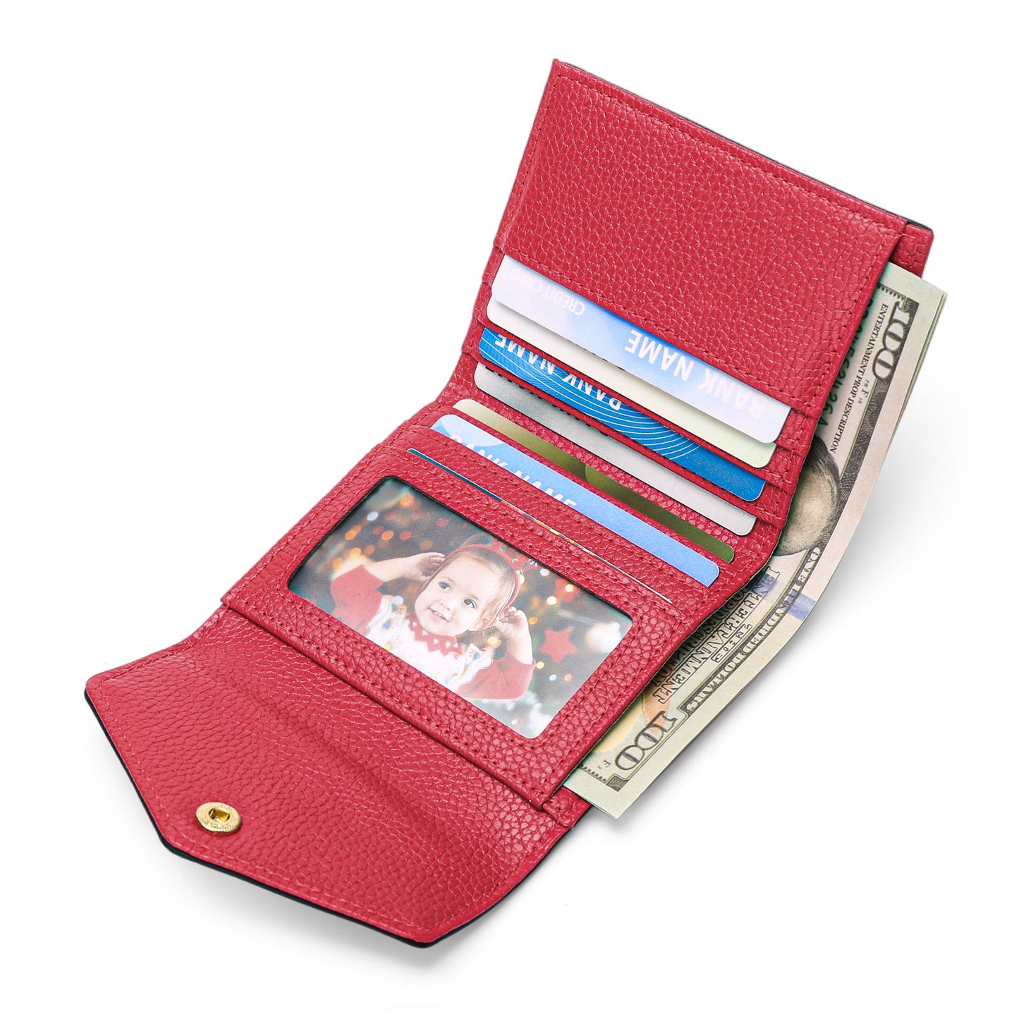 Women's RFID wallet blue