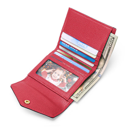 Women's RFID wallet blue