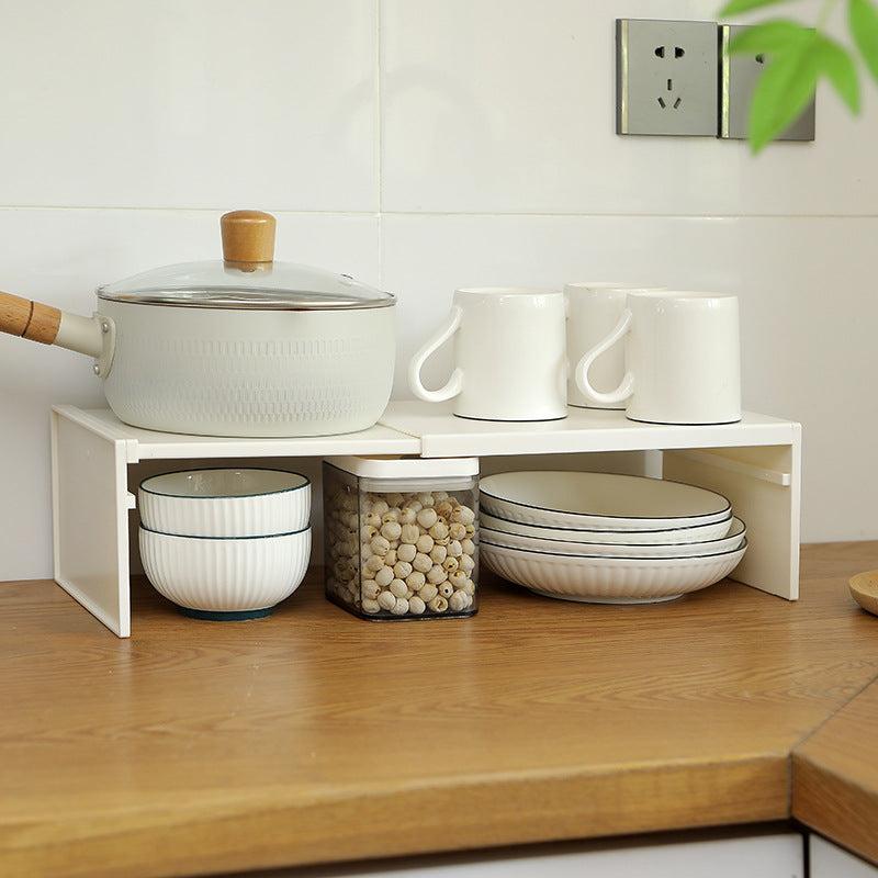 Versatile shelving unit for kitchen essentials