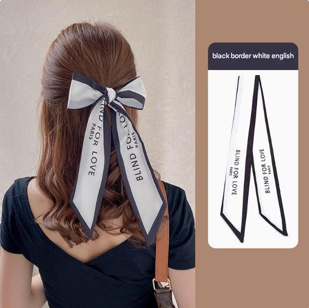 Multi-colored stylish hair tie