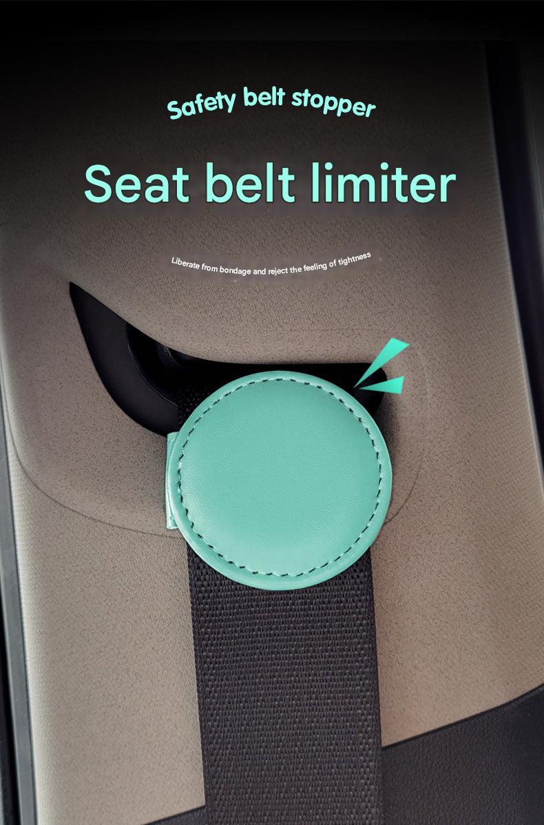 adjustable car seat belt clip checkered