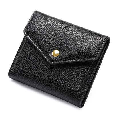 Compact women's wallet with cards