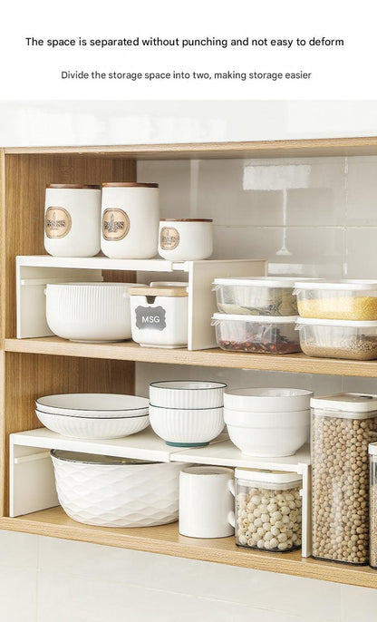 Versatile shelving unit for kitchen essentials