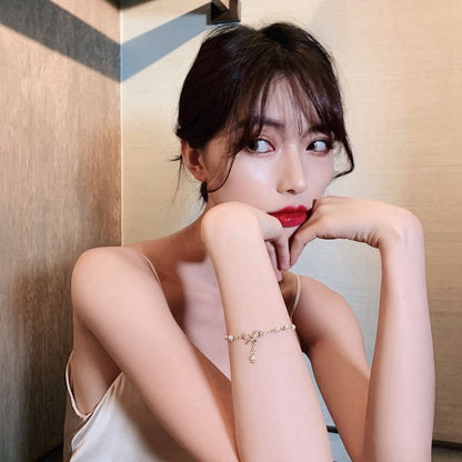 Korean style bowknot bracelet image 4
